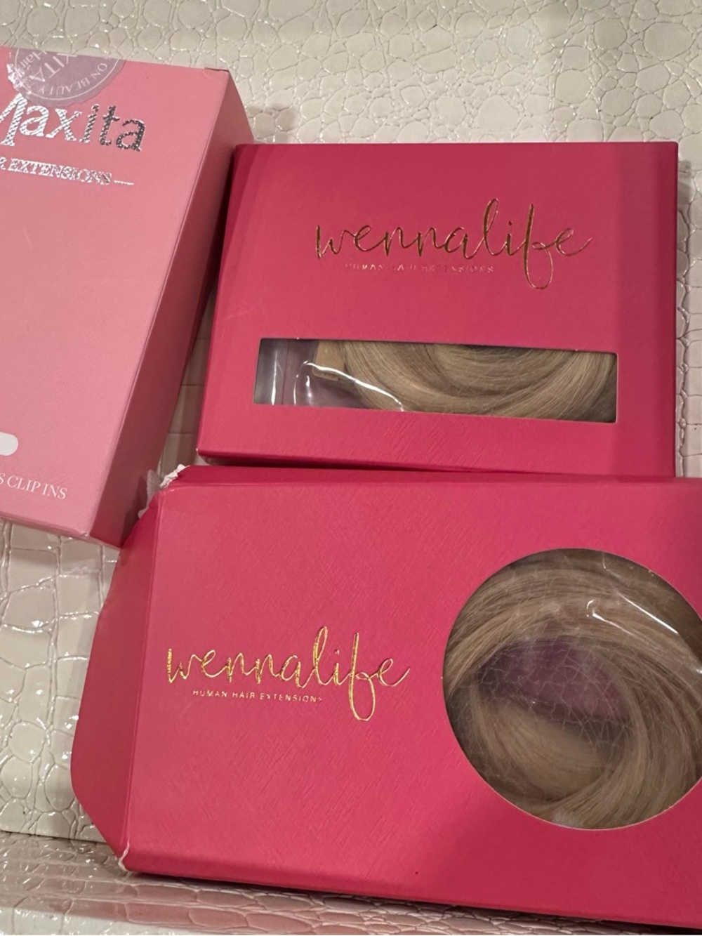 Blonde 16/22 Tape In Hair Extensions - Natural Blonde Multi-Tone 180g #TG1 - Picture 12 of 14